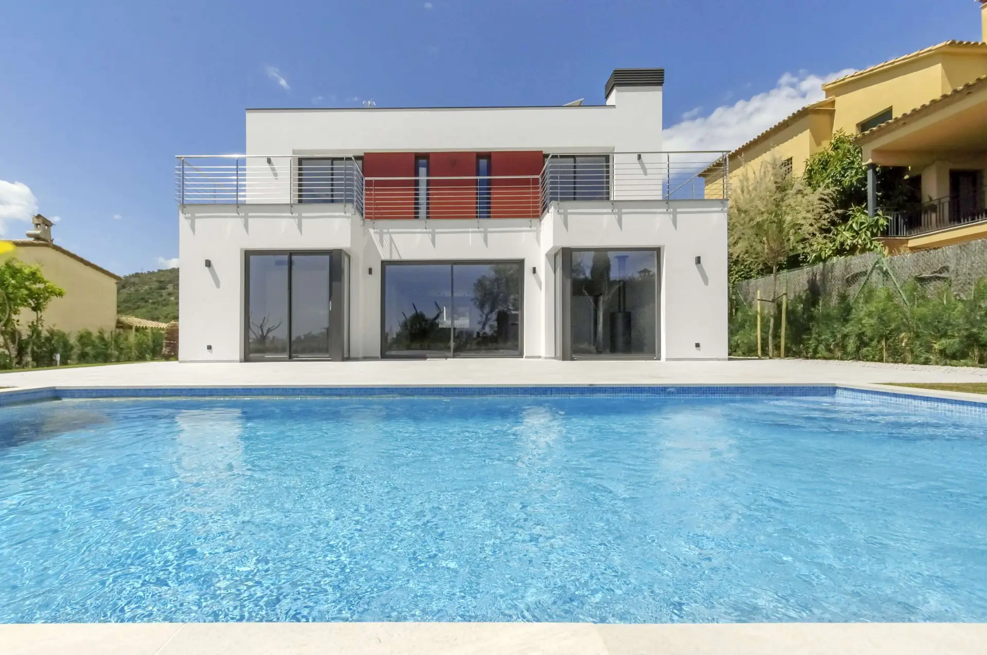 Microcemento exterior piscina