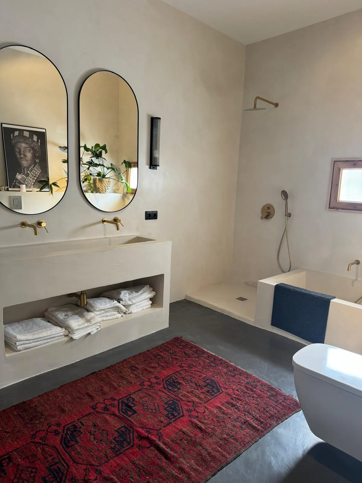 Microcemento en baños